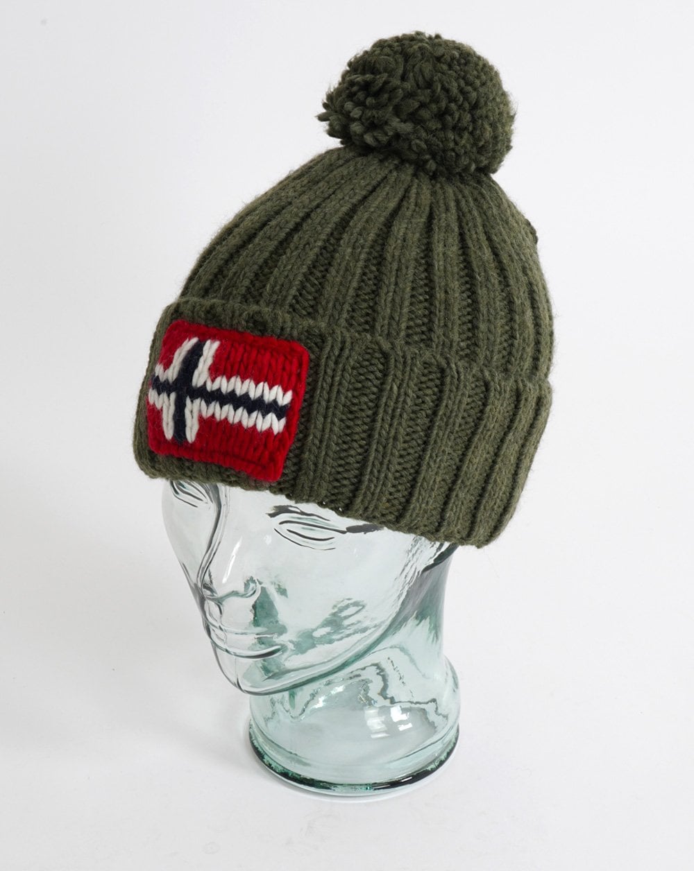Napapijri Semiury Bobble Hat Green