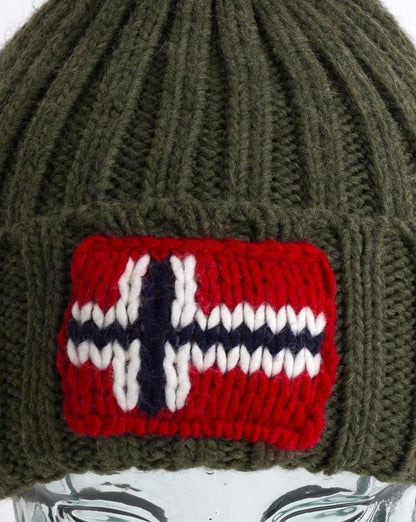 Napapijri Semiury Bobble Hat Green