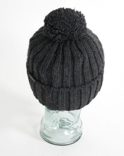 Napapijri Semiury Bobble Hat Dark Grey Melange