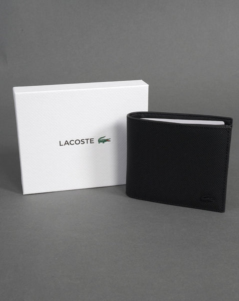 Lacoste Wallet Gift Set Black