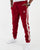 Sergio Tacchini 2 Stripe Track Pants Merlot/Buttercream