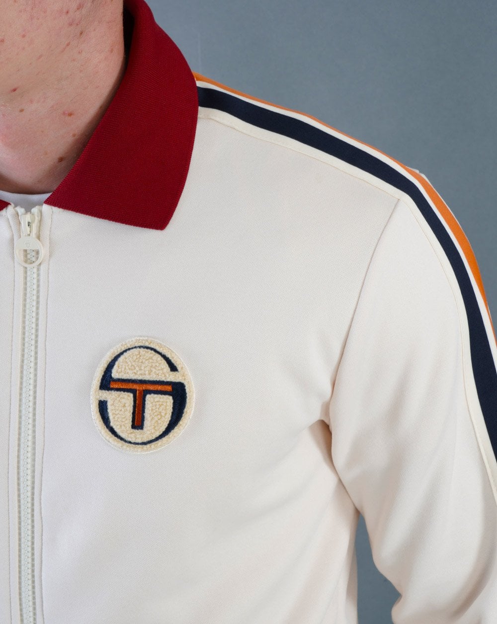 Sergio Tacchini Monte Track Top Buttercream