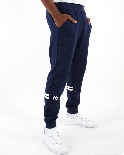 Sergio Tacchini Cuffed Track Pants Navy Blue