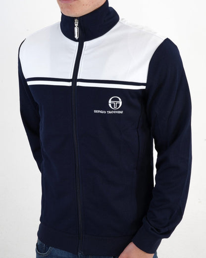 Sergio Tacchini New Young Line Track Top Navy Blue/White