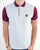 Trojan Diamond Panel Polo Shirt Sky/Port