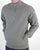 Benetton Quarter Zip Sweatshirt Grey
