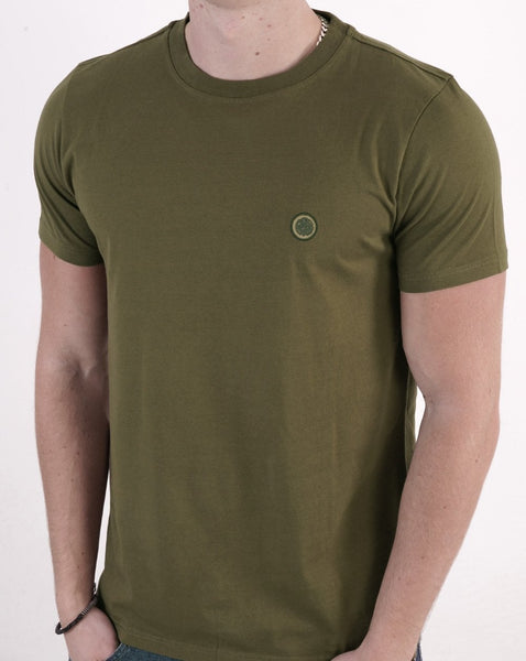 Pretty Green Mitchell T-shirt Khaki