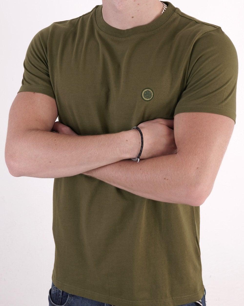 Pretty Green Mitchell T-shirt Khaki