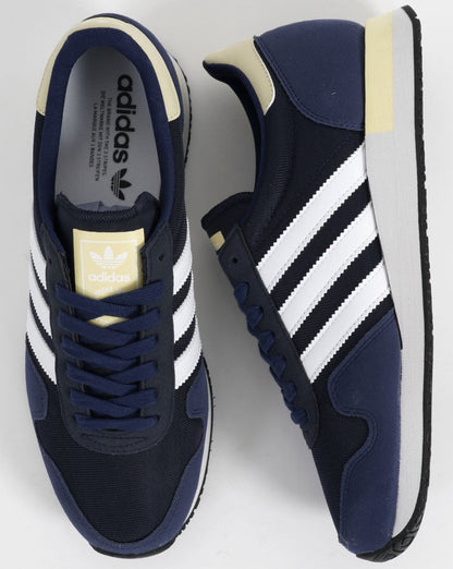 Adidas USA 84 Trainers Navy/Yellow