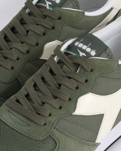 Diadora Camaro Trainers Olivine/White