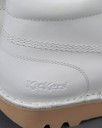 Kickers Kick Hi Leather Boot White