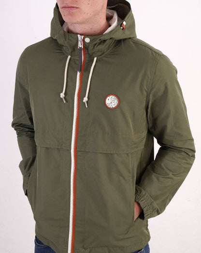 Pretty Green Tilby Hooded Jacket Green