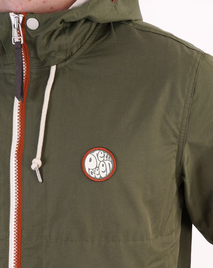 Pretty Green Tilby Hooded Jacket Green