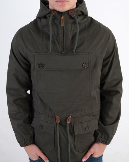 Trojan Overhead Scooter Jacket Army