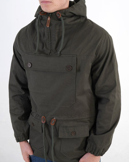 Trojan Overhead Scooter Jacket Army