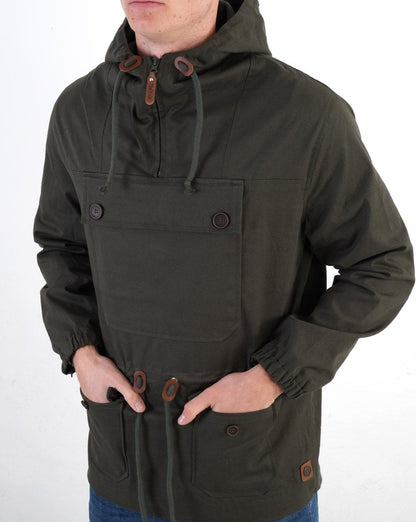 Trojan Overhead Scooter Jacket Army