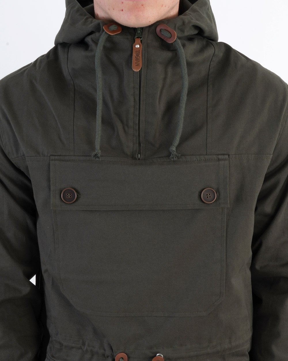 Trojan Overhead Scooter Jacket Army
