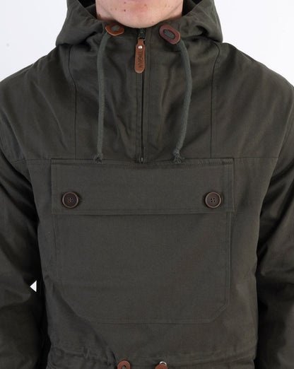 Trojan Overhead Scooter Jacket Army