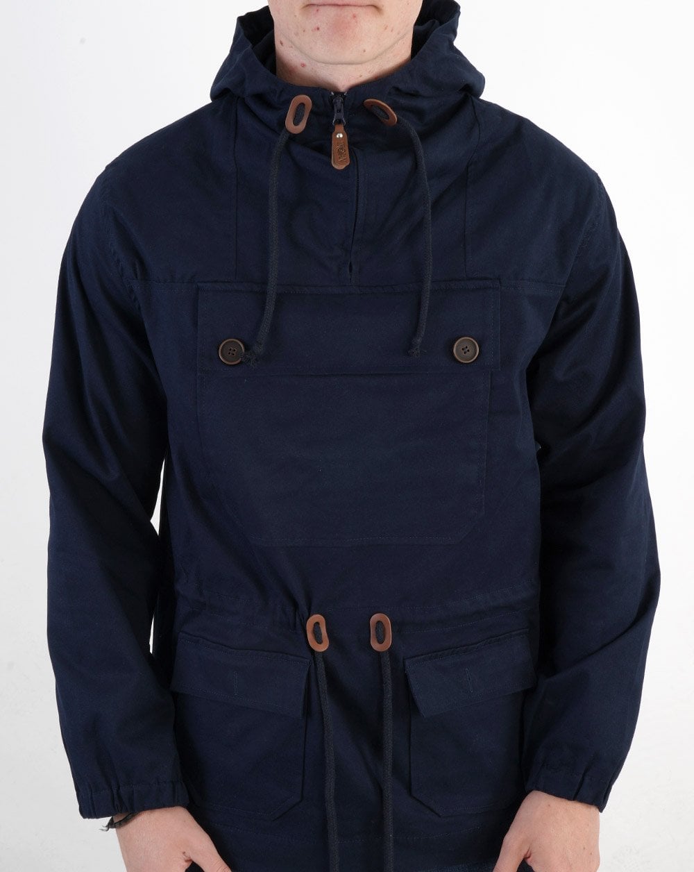 Trojan Overhead Scooter Jacket Navy