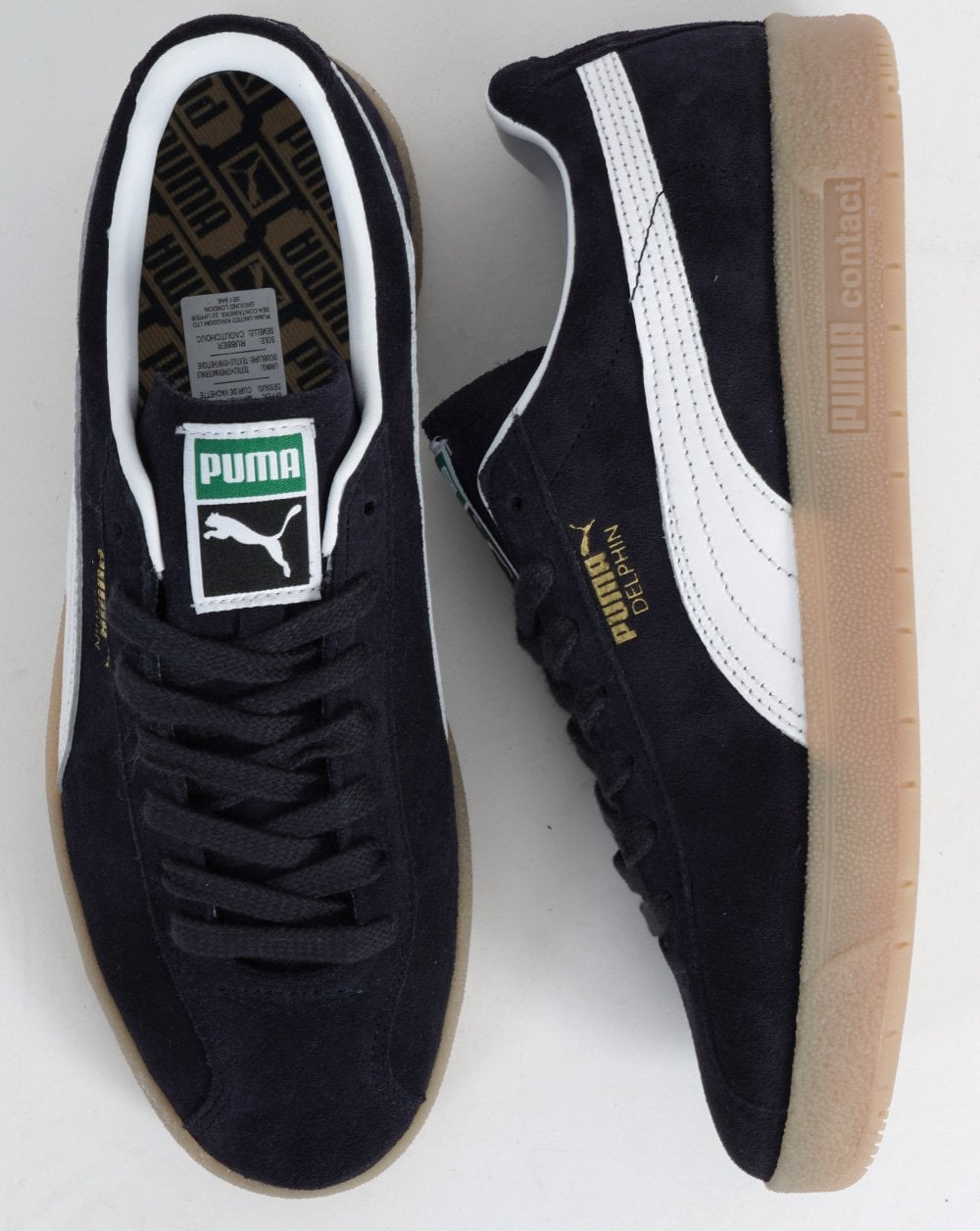 Puma Delphin Trainer Navy/White