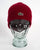 Lacoste Ribbed Wool Beanie Bordeaux