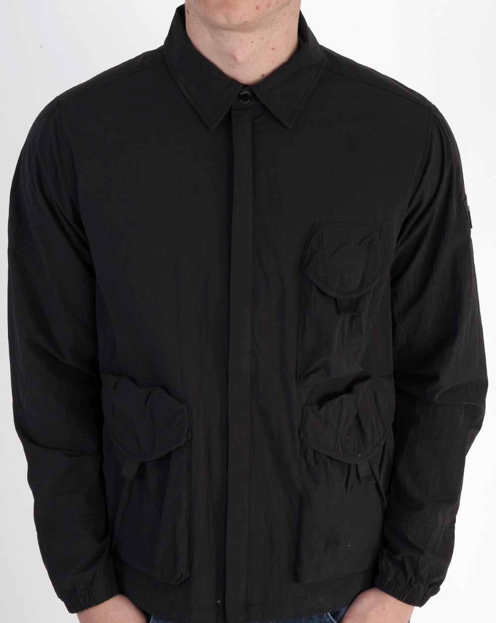 Weekend Offender Hamburg Overshirt Black