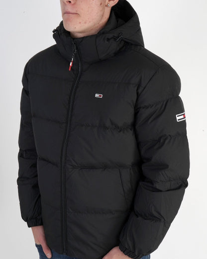 Tommy Jeans Down Jacket Black