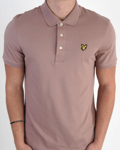 Lyle & Scott Polo Shirt Mauve Dusk
