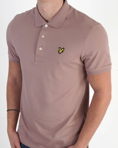 Lyle & Scott Polo Shirt Mauve Dusk