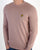 Lyle & Scott Cotton Merino Crew Jumper Mauve Dusk