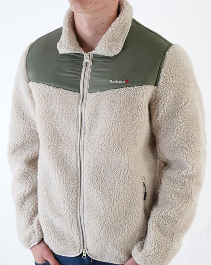 Barbour Axis Fleece Ecru