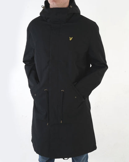 Lyle & Scott Bonded Parka Jet Black