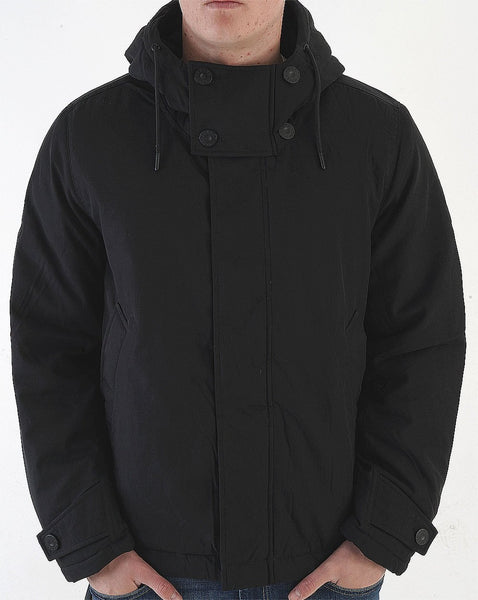 Pretty Green Oracle Quilted Field Jacket Black