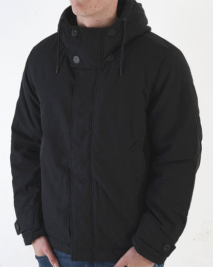 Pretty Green Oracle Quilted Field Jacket Black