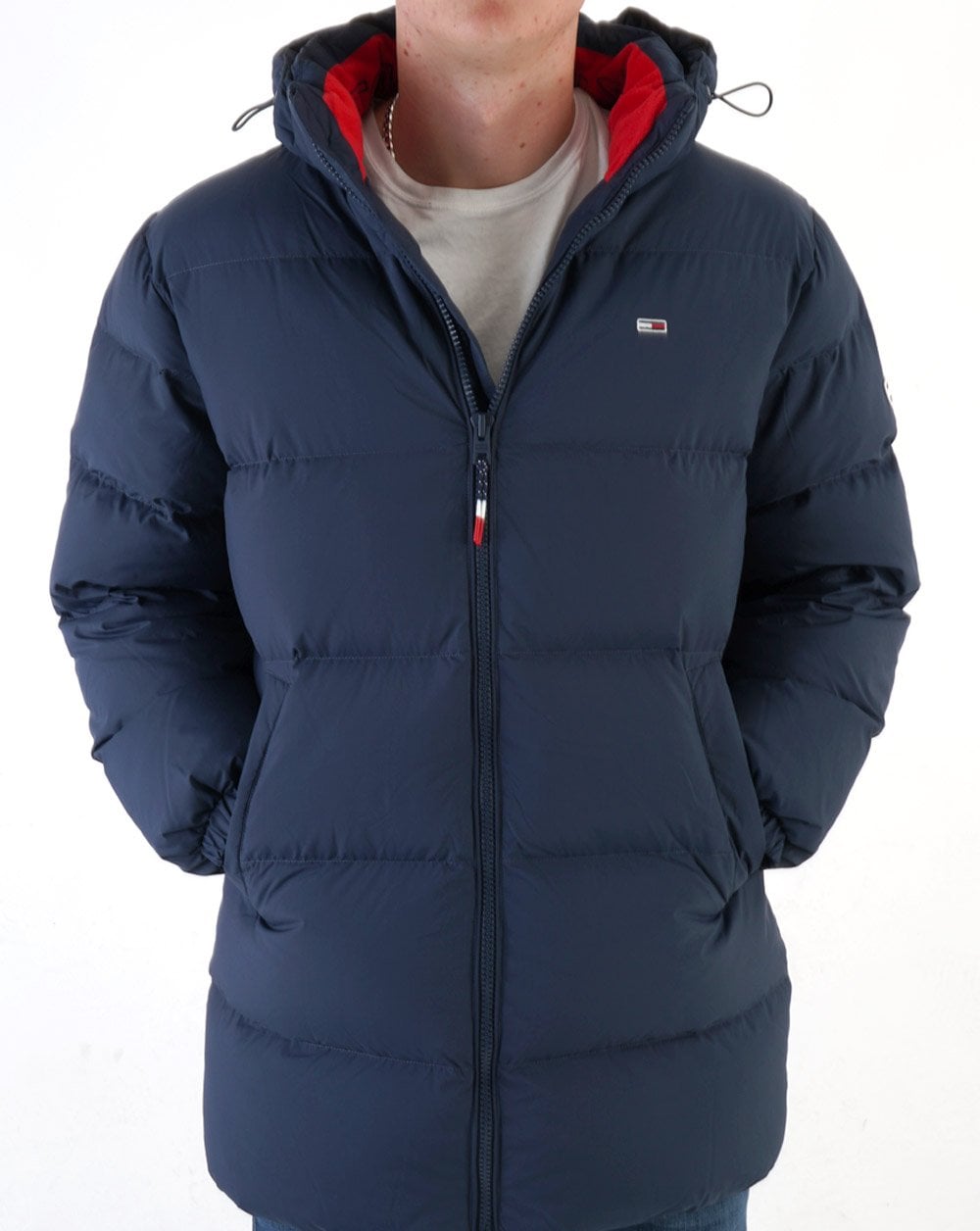 Tommy Jeans Essential Down Parker Navy