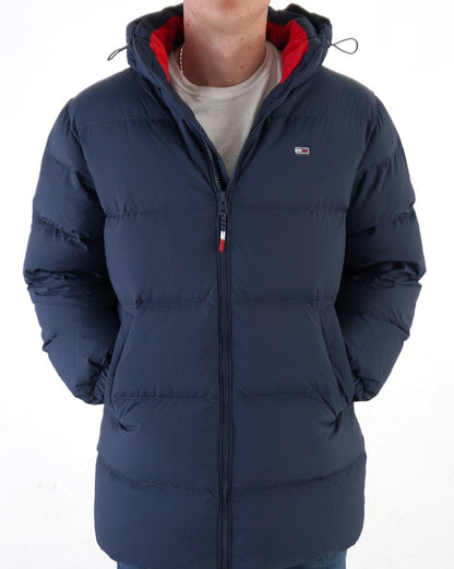 Tommy Jeans Essential Down Parker Navy