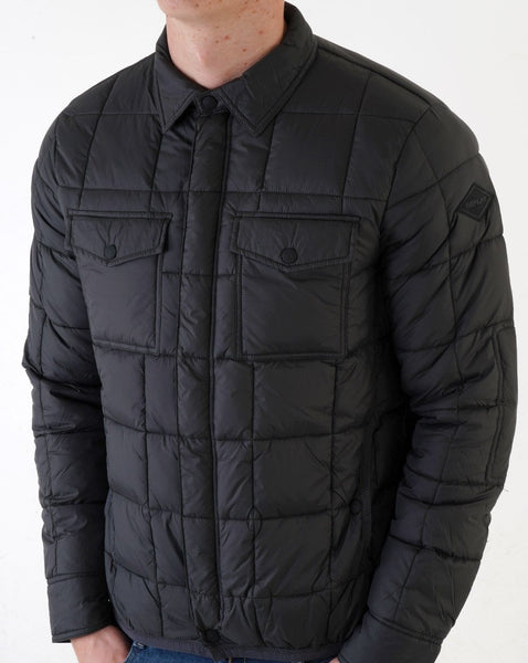 Replay Quilted Jacket Titanium