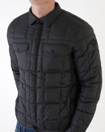 Replay Quilted Jacket Titanium