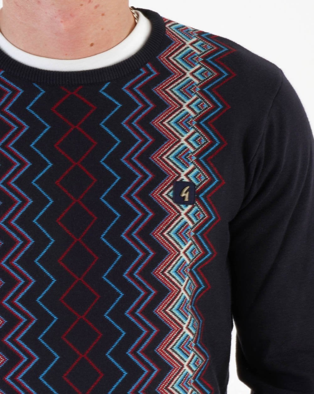 Gabicci Vintage Reeves Jumper Navy