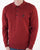 Gabicci Vintage Francesco LS Knitted Polo Dark Red