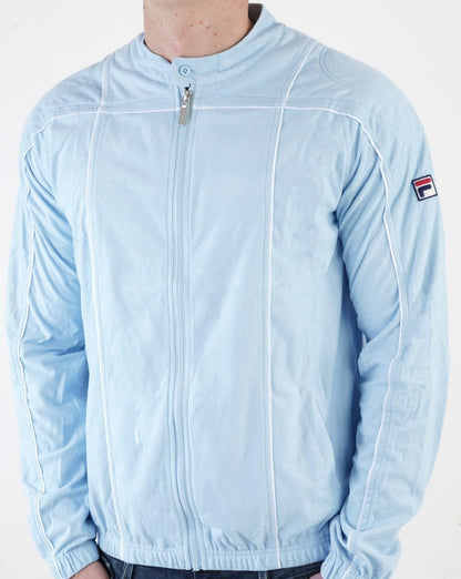 Fila Vintage Terrinda Mk3 Track Top Sky Blue