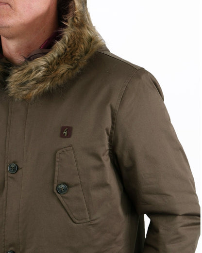 Gabicci Vintage Paxton Parka Green