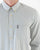 Ben Sherman Recycled Cotton Oxford Stripe Shirt Pale Blue