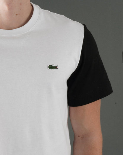 Lacoste Contrast T-shirt White/Purple/Black