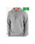 Benetton Cotton Hoodie Grey Marl