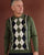 Gabicci Vintage Humphrey Long Sleeve Knitted Polo Olive