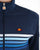 Ellesse Faded Multi Stripe Track Top Navy