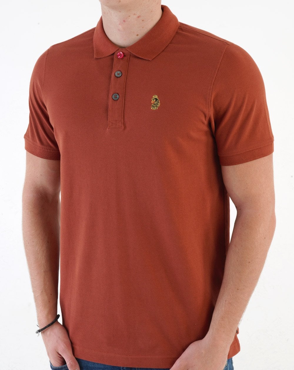 Luke Sport Mead Polo Shirt Cinnamon