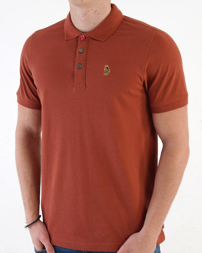 Luke Sport Mead Polo Shirt Cinnamon