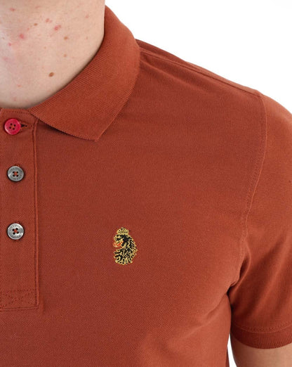 Luke Sport Mead Polo Shirt Cinnamon